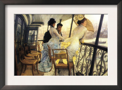 The Gallery Of The H.M.S. Calcutta by James Tissot Pricing Limited Edition Print image