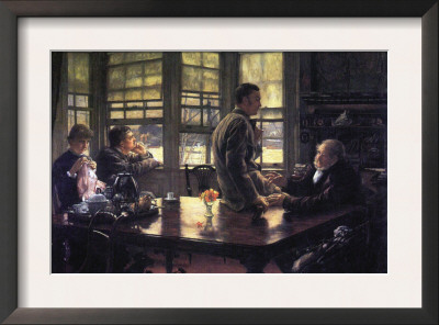 The Prodigal Son In Modern Life- The Farewell by James Tissot Pricing Limited Edition Print image