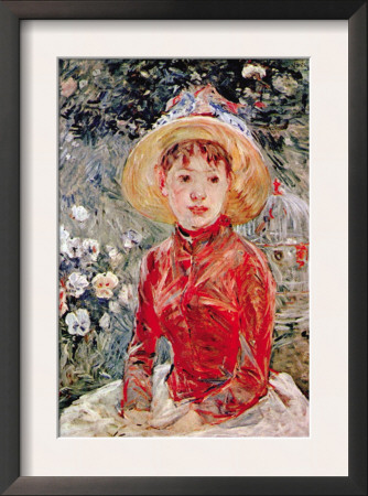 Young Girl by Berthe Morisot Pricing Limited Edition Print image