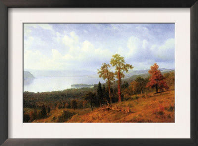 View Of The Hudson River Valley by Albert Bierstadt Pricing Limited Edition Print image