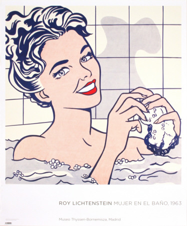 Woman In Bath by Roy Lichtenstein Pricing Limited Edition Print image