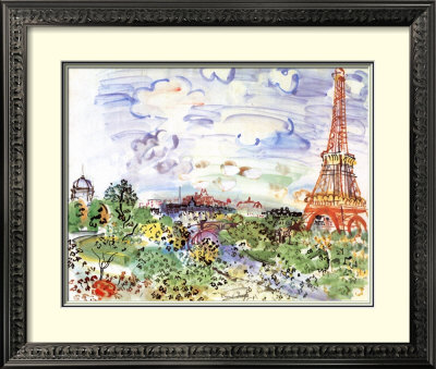 Tour Eiffel 1935 by Raoul Dufy Pricing Limited Edition Print image