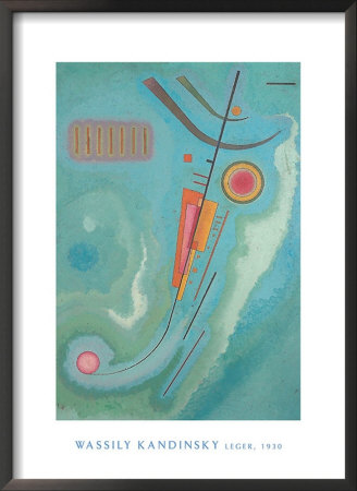 Leger by Wassily Kandinsky Pricing Limited Edition Print image