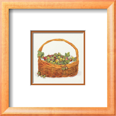 Basket Of Gooseberries by Bambi Papais Pricing Limited Edition Print image