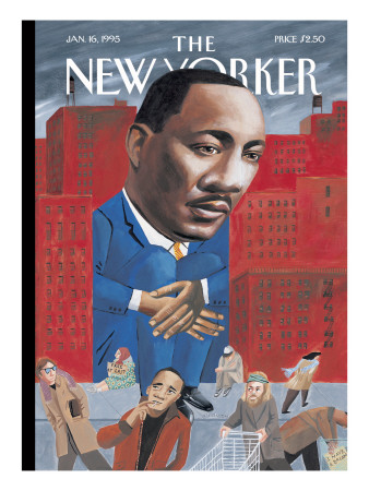The New Yorker Cover - January 16, 1995 by Mark Ulriksen Pricing Limited Edition Print image