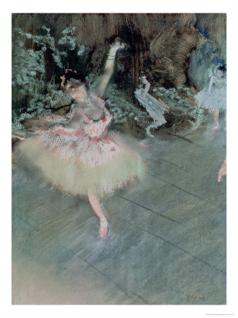 The Star, Circa 1878 by Edgar Degas Pricing Limited Edition Print image