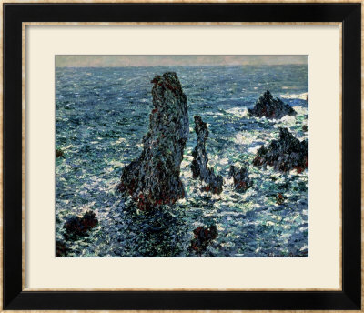 The Rocks At Belle Ile, 1886 by Claude Monet Pricing Limited Edition Print image