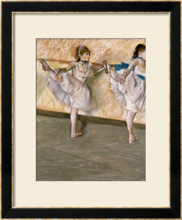 Dancers At The Bar, Circa 1877-79 by Edgar Degas Pricing Limited Edition Print image