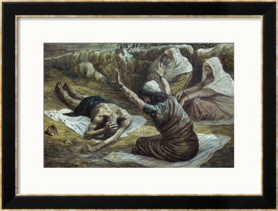 Job Lying In A Heap Of Refuse by James Tissot Pricing Limited Edition Print image