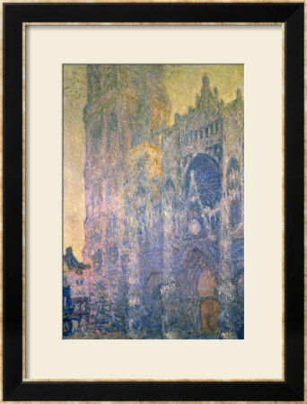 Rouen Cathedral, Harmony In White, Morning Light, 1894 by Claude Monet Pricing Limited Edition Print image