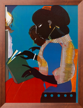 Lamp-Brown V by Romare Bearden Pricing Limited Edition Print image