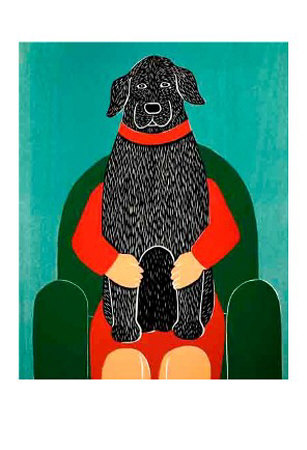 Lap Dog by Stephen Huneck Pricing Limited Edition Print image