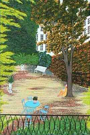 Jardin Delise by Ledan Fanch Pricing Limited Edition Print image