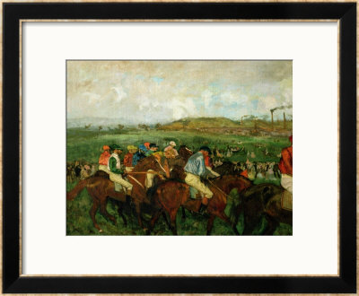 Gentlemen Race. Before The Departure, 1862 by Edgar Degas Pricing Limited Edition Print image