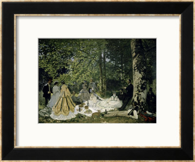 The Picnic by Claude Monet Pricing Limited Edition Print image