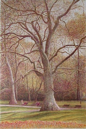 Park, Royal Oak by Harold Altman Pricing Limited Edition Print image