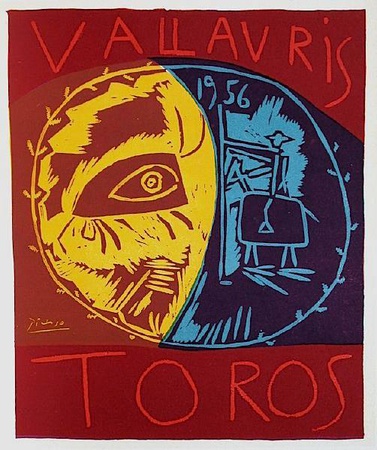 Af 1956 - Toros En Vallauris by Pablo Picasso Pricing Limited Edition Print image