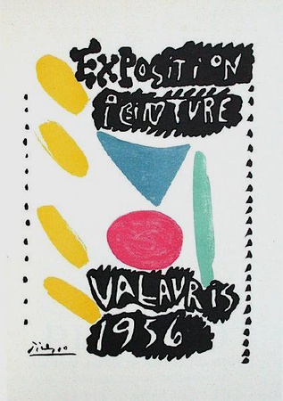 Af 1956 - Exposition Peinture Vallauris by Pablo Picasso Pricing Limited Edition Print image