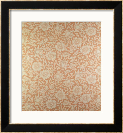 Mallow Wallpaper Design by William Morris Pricing Limited Edition Print image