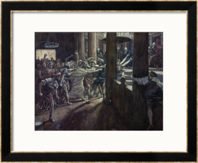Jesus Taken Before Annas by James Tissot Pricing Limited Edition Print image