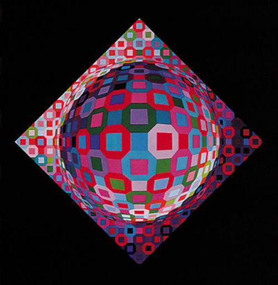 Planetary by Victor Vasarely Pricing Limited Edition Print image