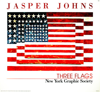Three Flags by Jasper Johns Pricing Limited Edition Print image