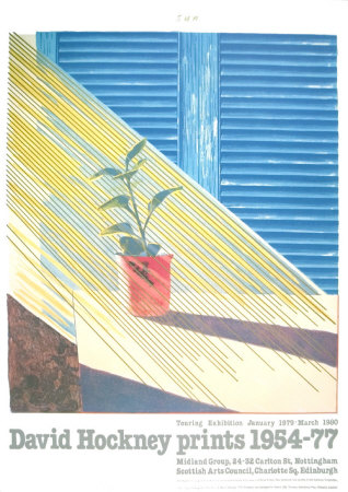 Sun From The Weather Series by David Hockney Pricing Limited Edition Print image