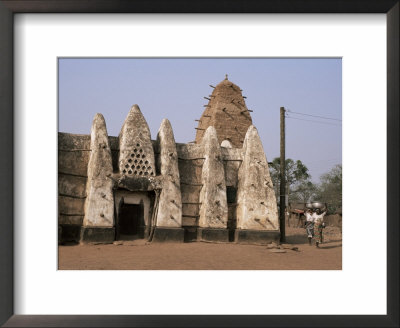 Larabanga Mosque, Reputedly The Oldest Building In Ghana, Ghana, West Africa, Africa by David Poole Pricing Limited Edition Print image