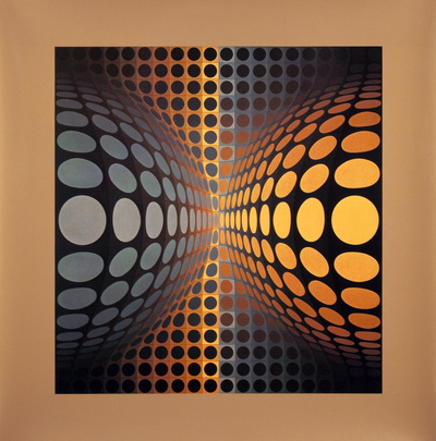 Ond-Jg by Victor Vasarely Pricing Limited Edition Print image
