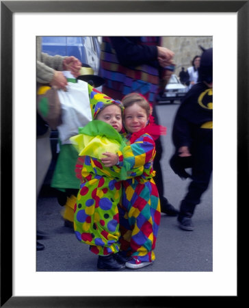 Children In Costume, Valletta, Malta by Robin Hill Pricing Limited Edition Print image