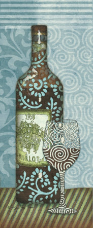 Whimsical Wine Ii by Sally Ray Cairns Pricing Limited Edition Print image