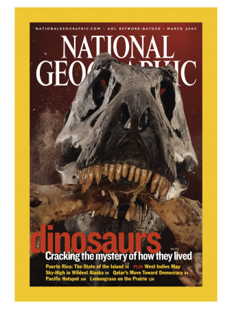Cover Of The March, 2003 Issue Of National Geographic Magazine by Robert Clark Pricing Limited Edition Print image
