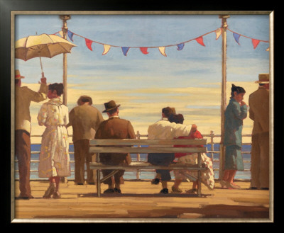 The Pier by Jack Vettriano Pricing Limited Edition Print image
