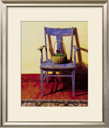 Blue Chair by Ned Young Pricing Limited Edition Print image