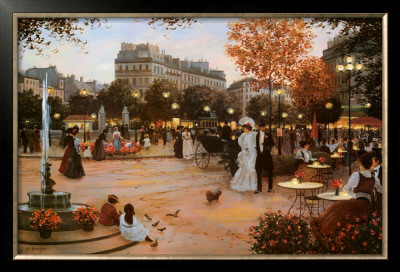 Parisian Promenade by Christa Kieffer Pricing Limited Edition Print image