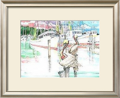 Pelican Dock by Paul Brent Pricing Limited Edition Print image