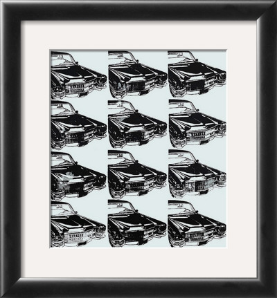 Twelve Cars, 1962 by Andy Warhol Pricing Limited Edition Print image