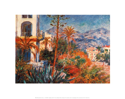 Village With Mountains And Agave Plant by Claude Monet Pricing Limited Edition Print image
