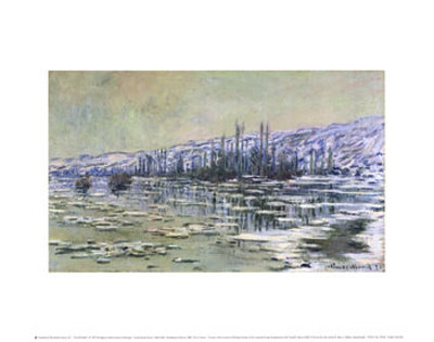 Break Up Of The Ice by Claude Monet Pricing Limited Edition Print image