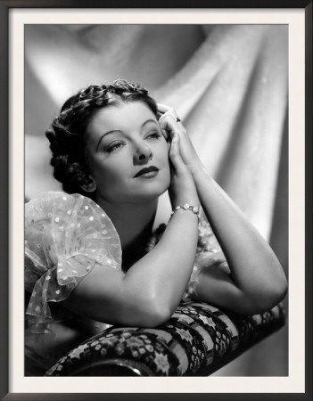 Parnell, Myrna Loy, 1937 by Clarence Sinclair Bull Pricing Limited Edition Print image