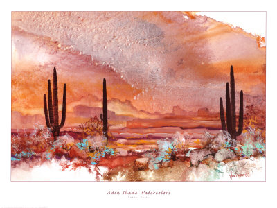 Sunset Point by Adin Shade Pricing Limited Edition Print image