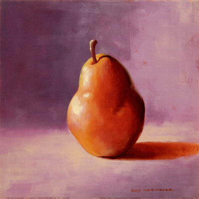 Modern Pear Ii by Gary Mansanarez Pricing Limited Edition Print image