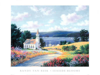 Seaside Blooms by Randy Van Beek Pricing Limited Edition Print image