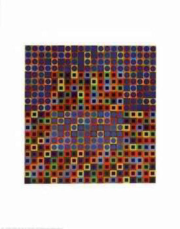 Zebegen, 1964 by Victor Vasarely Pricing Limited Edition Print image