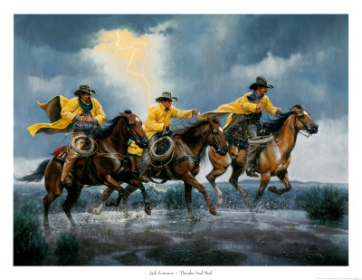 Thunder And Mud by Jack Sorenson Pricing Limited Edition Print image
