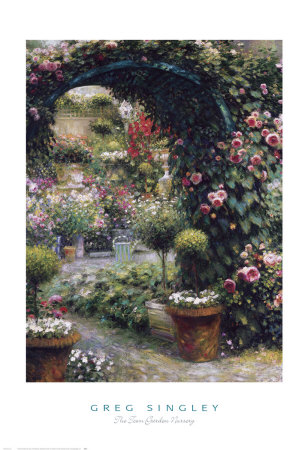 Town Garden Nursery by Greg Singley Pricing Limited Edition Print image