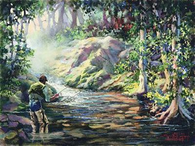 Secret Creek Limited Edition Print by Susan Mink Colclough Pricing