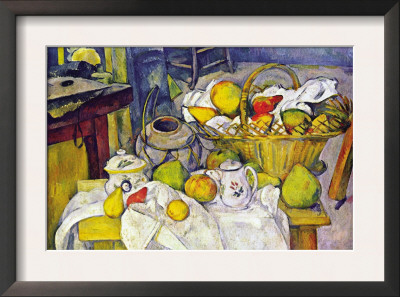 Still Life With Fruit Basket by Paul Cezanne Pricing Limited Edition Print image