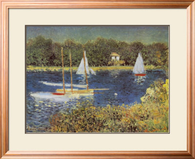 Bassin D'argenteuil, C. 1874 by Claude Monet Pricing Limited Edition Print image