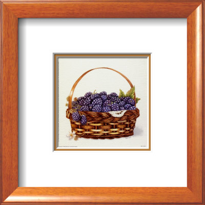 Basket Of Blackberries by Bambi Papais Pricing Limited Edition Print image